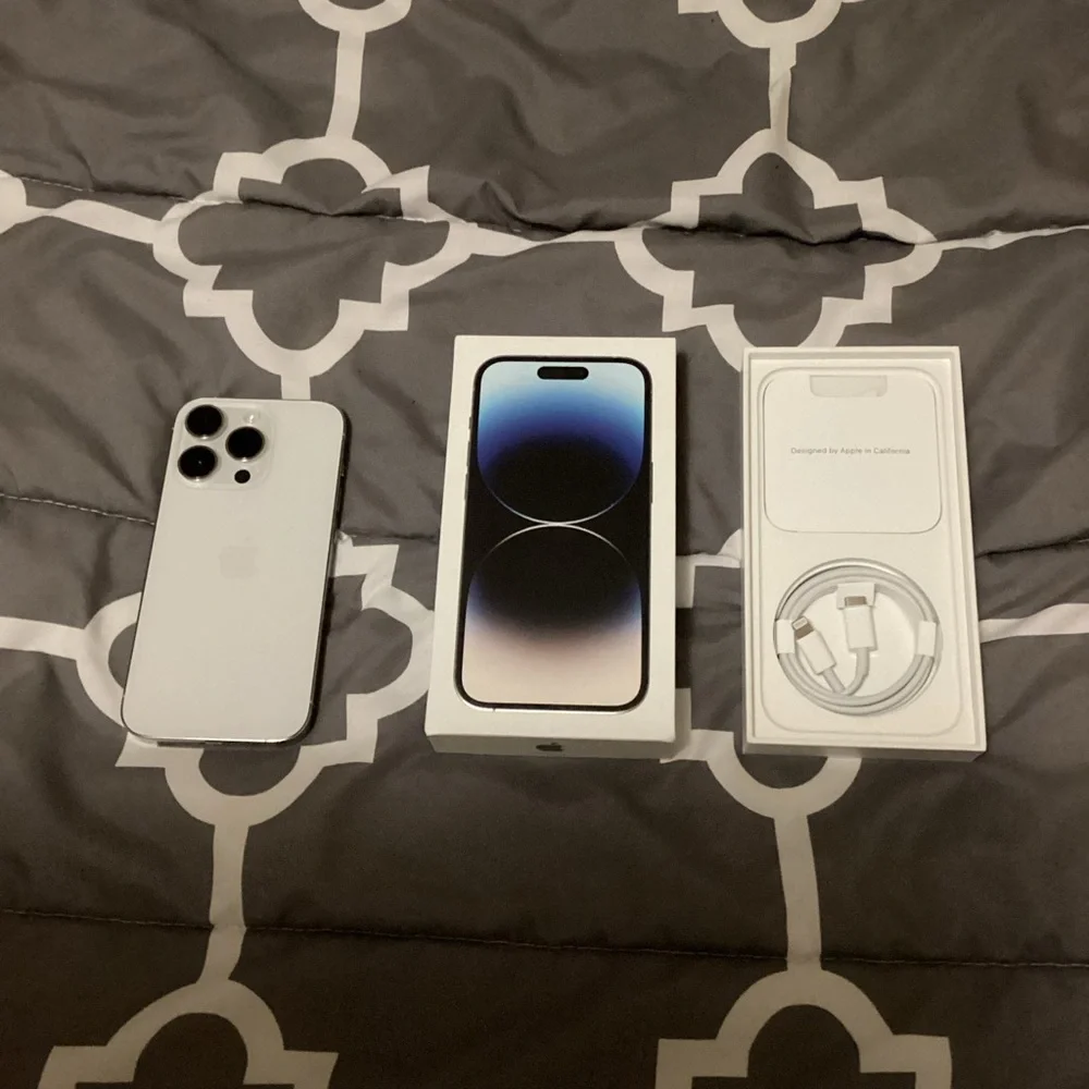 Apple iPhone 14 Pro Silver 128 GB Unlocked